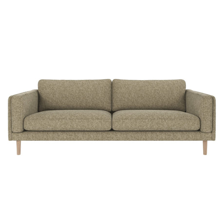 Braden sofa 3-seter - Whitewash eik ben