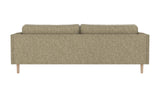 Braden sofa 3-seter - Whitewash eik ben