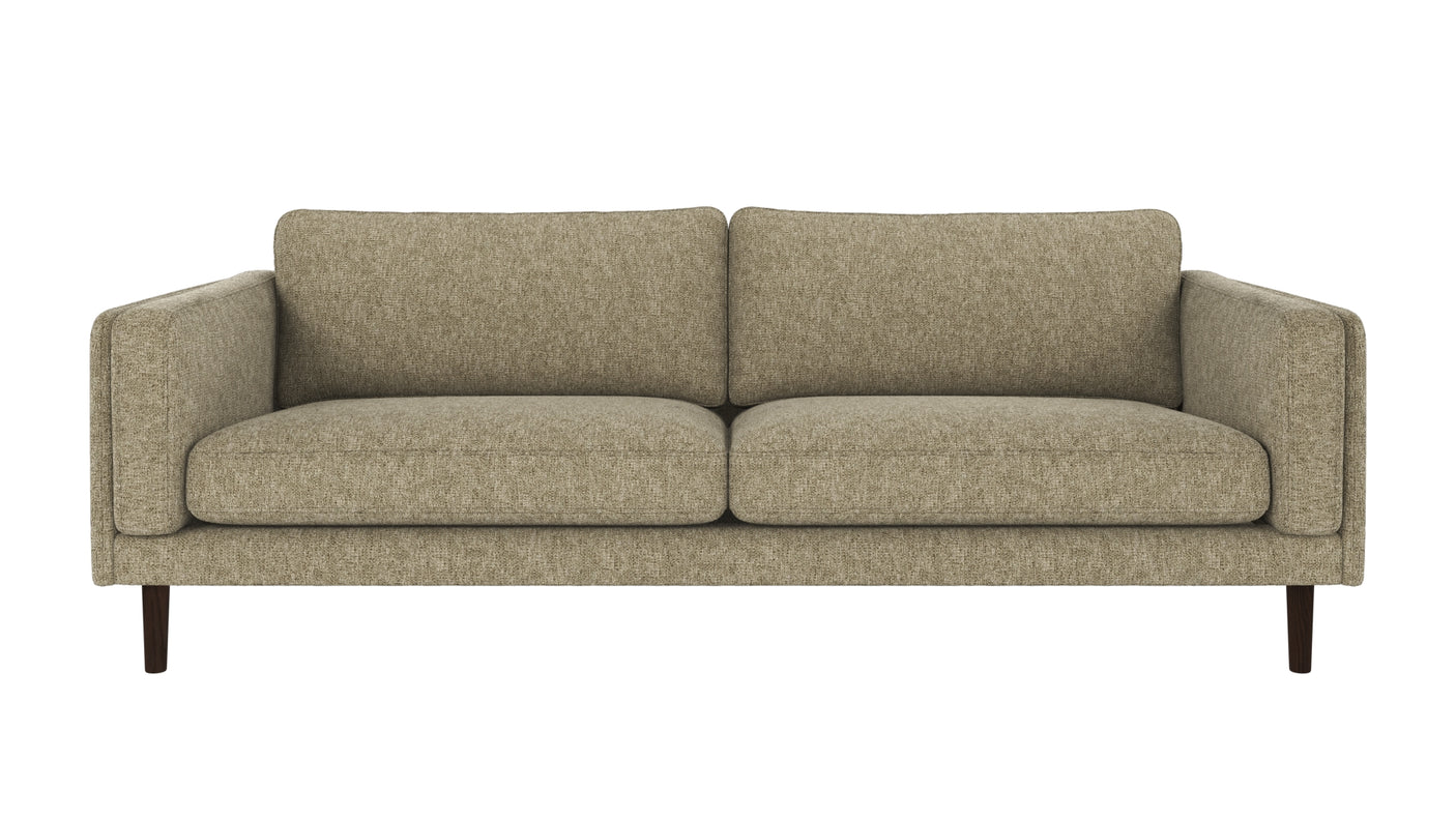 Braden sofa 3-seter - Brun eik ben