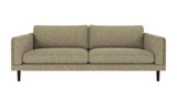 Braden sofa 3-seter - Brun eik ben