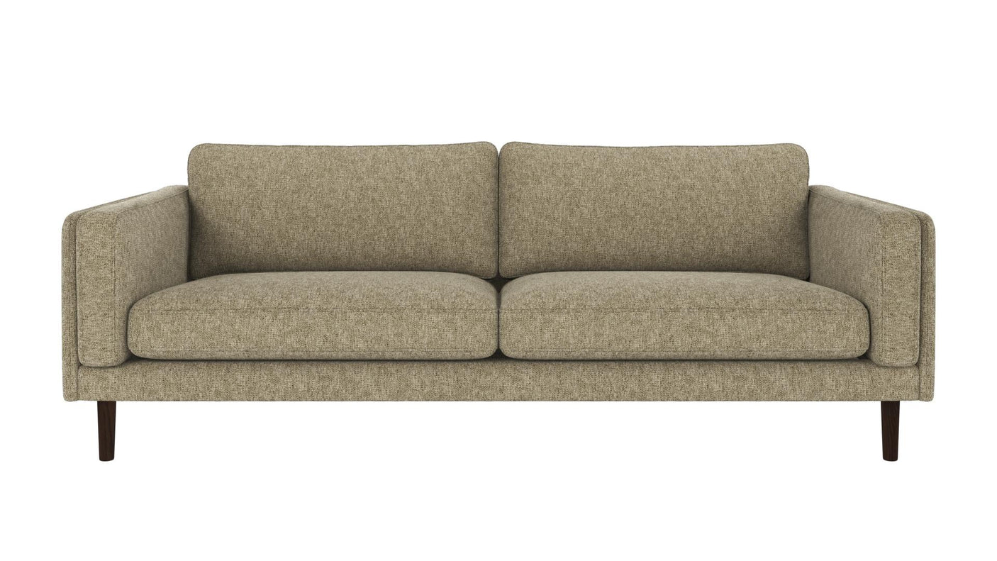 Braden sofa 3-seter - Brun eik ben