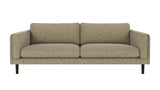 Braden sofa 3-seter - Brun eik ben