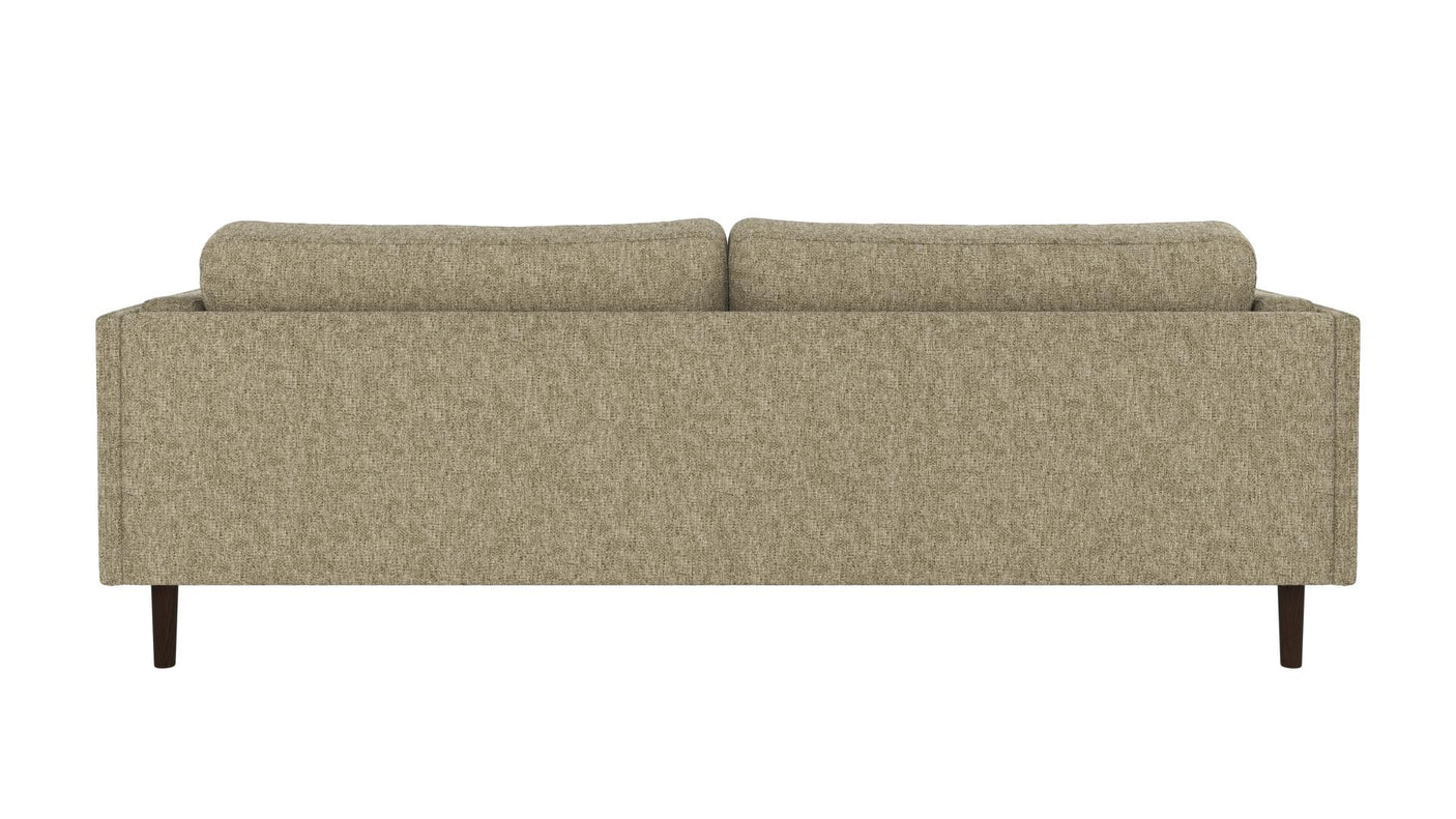 Braden sofa 3-seter - Brun eik ben