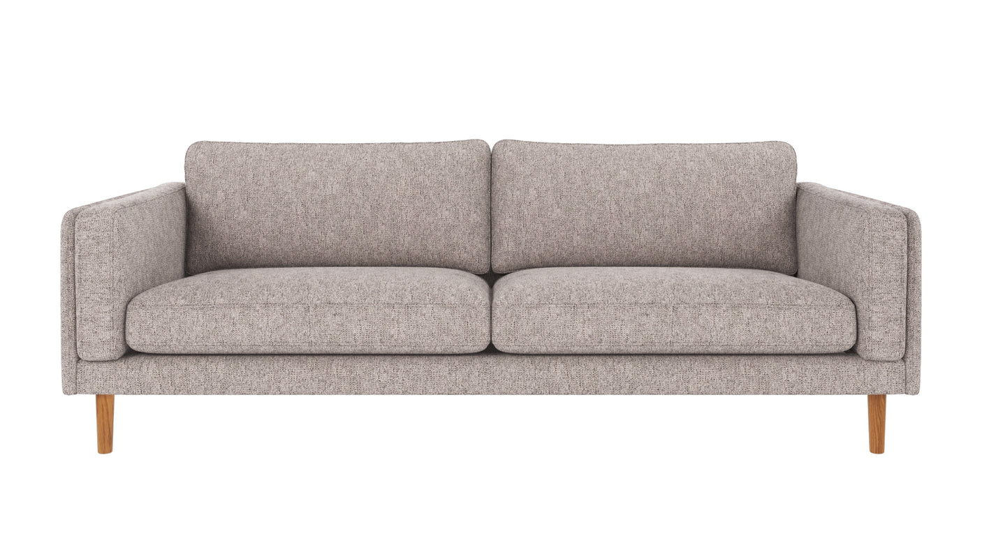 Braden sofa 3-seter - Eik ben