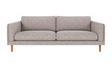 Braden sofa 3-seter - Eik ben