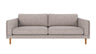 Braden sofa 3-seter - Eik ben