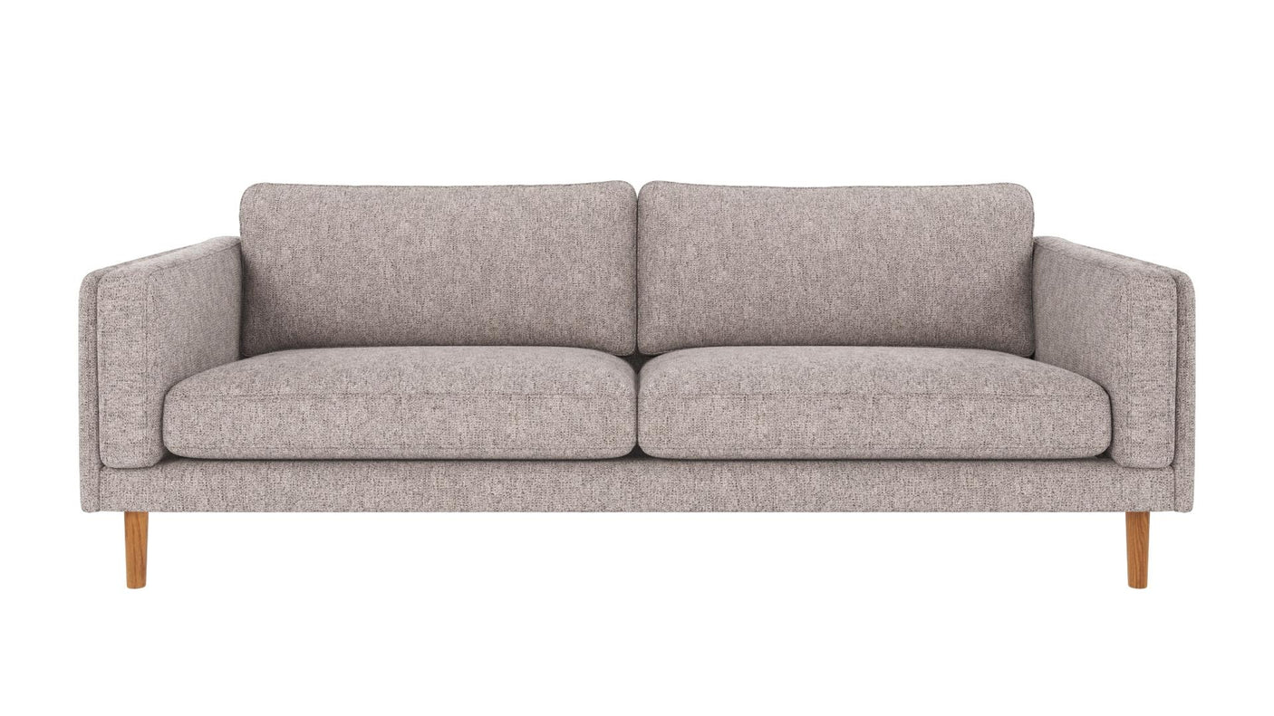 Braden sofa 3-seter - Eik ben