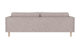 Braden sofa 3-seter - Whitewash eik ben