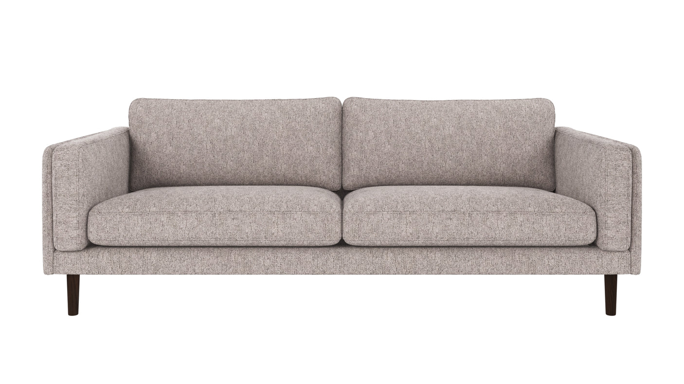 Braden sofa 3-seter - Brun eik ben