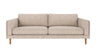 Braden sofa 3-seter - Eik ben