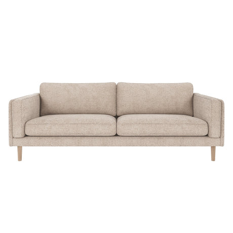 Braden sofa 3-seter - Whitewash eik ben