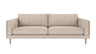 Braden sofa 3-seter - Whitewash eik ben