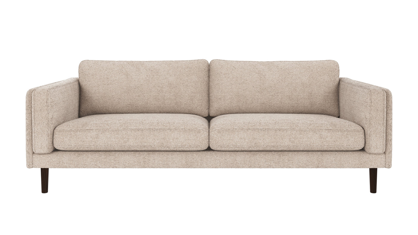 Braden sofa 3-seter - Brun eik ben