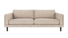 Braden sofa 3-seter - Brun eik ben