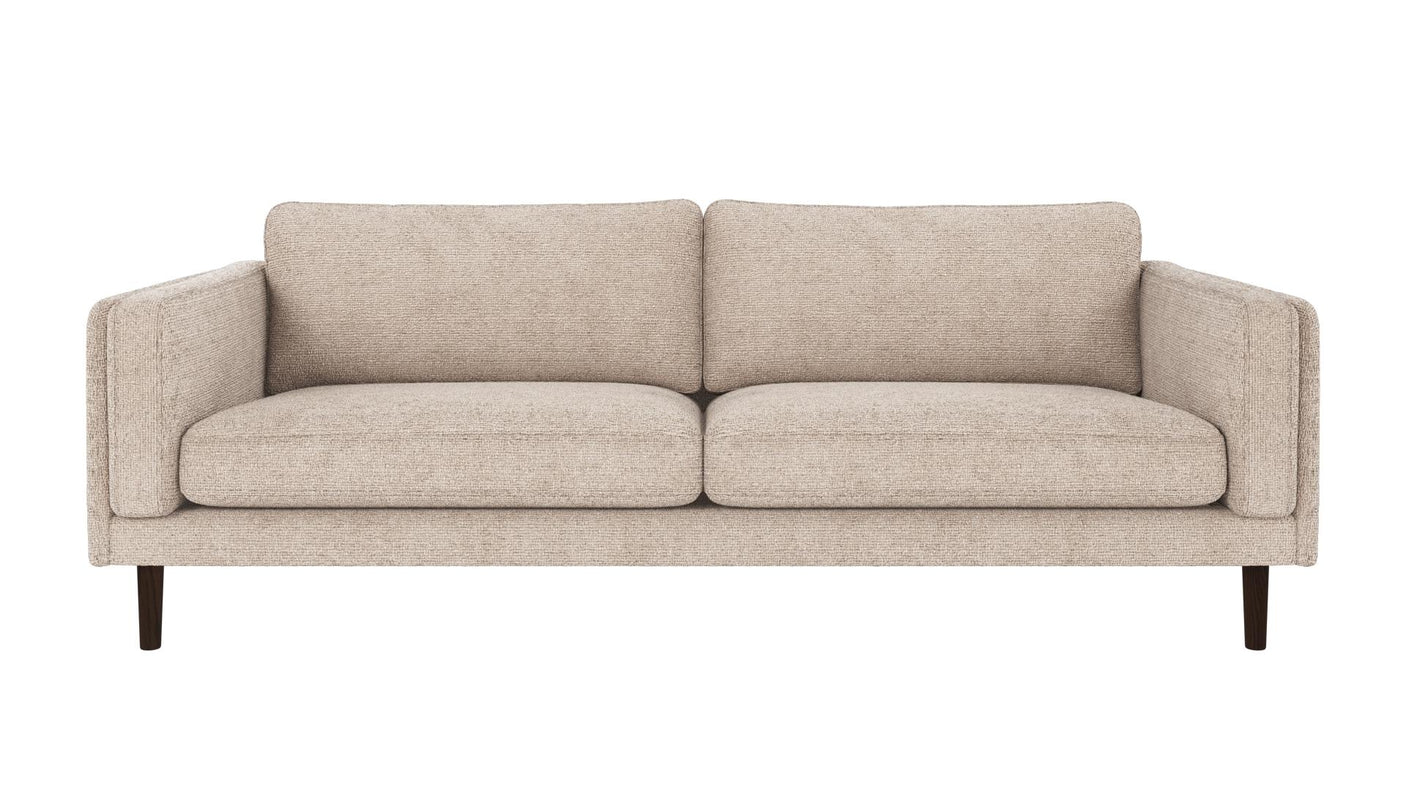 Braden sofa 3-seter - Brun eik ben