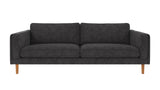 Braden sofa 3-seter - Eik ben