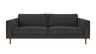 Braden sofa 3-seter - Eik ben