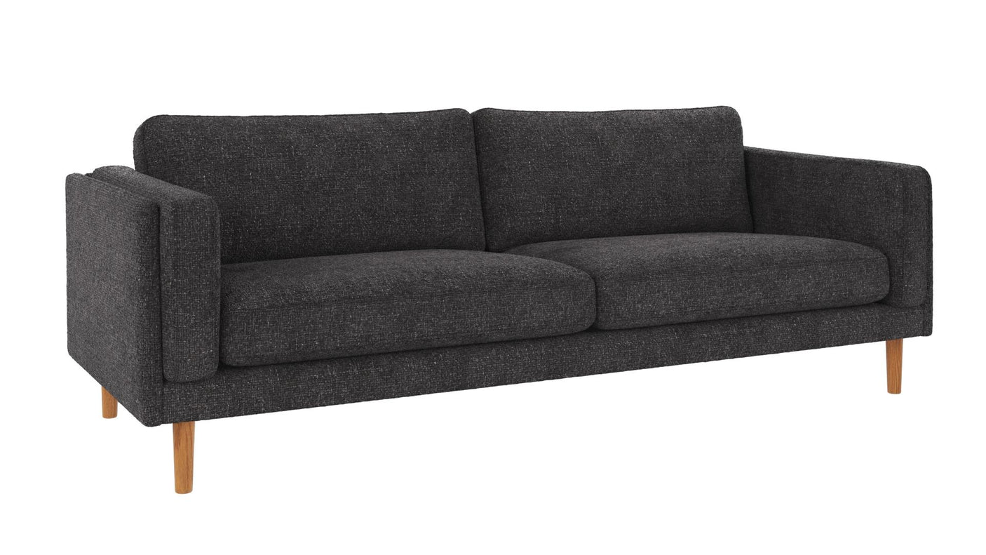 Braden sofa 3-seter - Eik ben