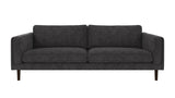 Braden sofa 3-seter - Brun eik ben