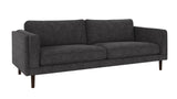 Braden sofa 3-seter - Brun eik ben