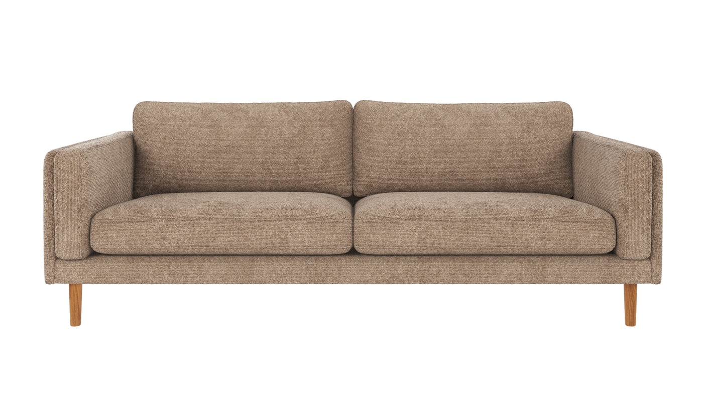 Braden sofa 3-seter - Eik ben
