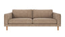 Braden sofa 3-seter - Eik ben