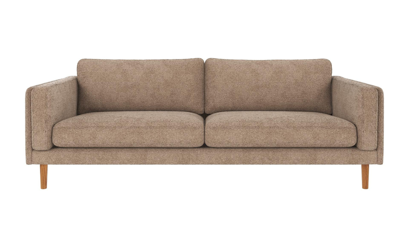 Braden sofa 3-seter - Eik ben