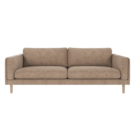 Braden sofa 3-seter - Whitewash eik ben