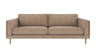 Braden sofa 3-seter - Whitewash eik ben