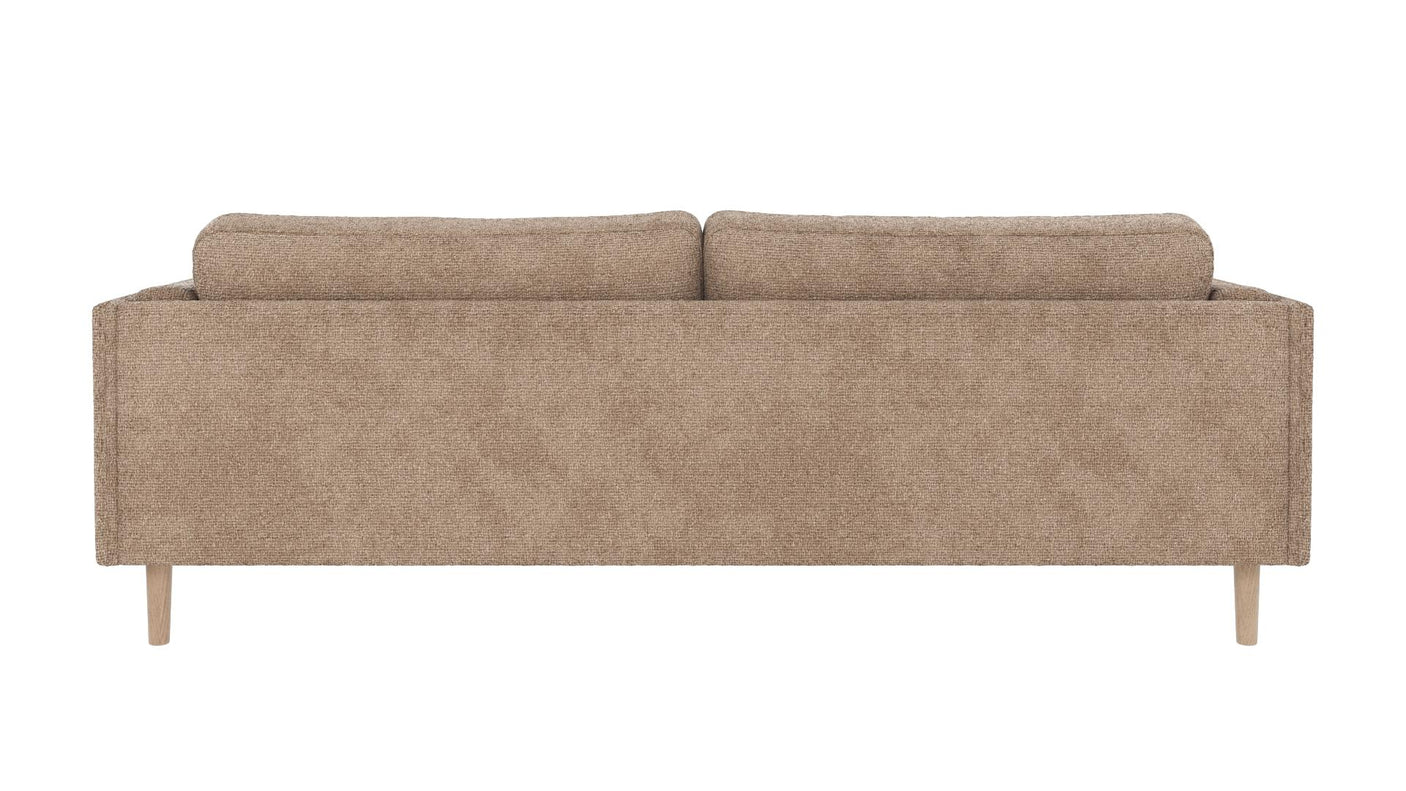 Braden sofa 3-seter - Whitewash eik ben