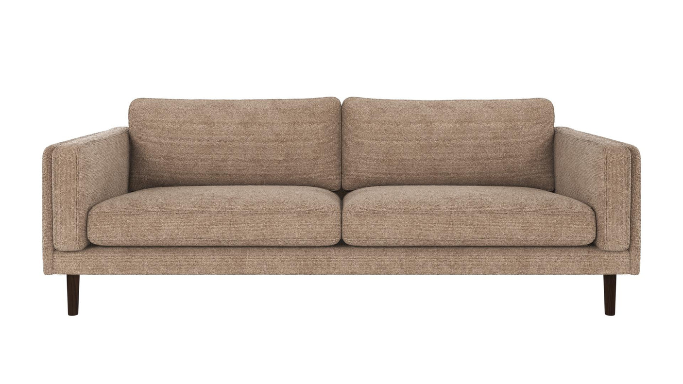 Braden sofa 3-seter - Brun eik ben