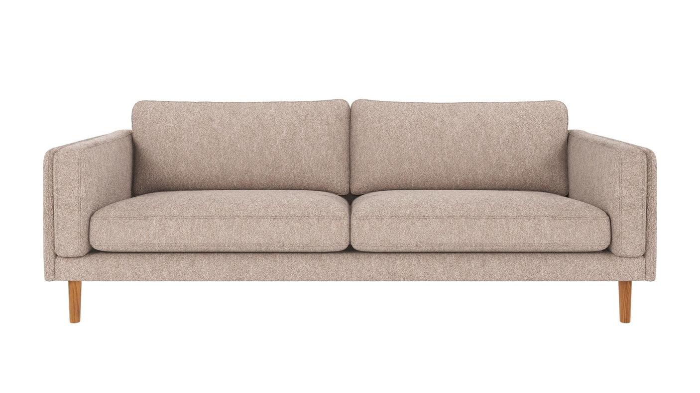 Braden sofa 3-seter - Eik ben