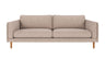 Braden sofa 3-seter - Eik ben