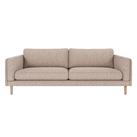 Braden sofa 3-seter - Whitewash eik ben