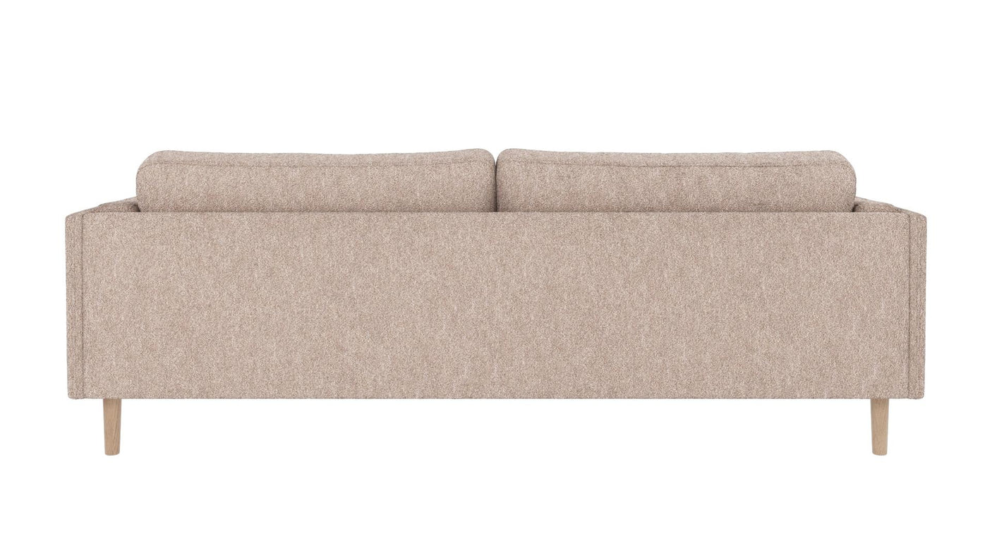 Braden sofa 3-seter - Whitewash eik ben