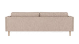 Braden sofa 3-seter - Whitewash eik ben