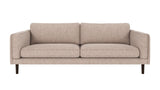 Braden sofa 3-seter - Brun eik ben