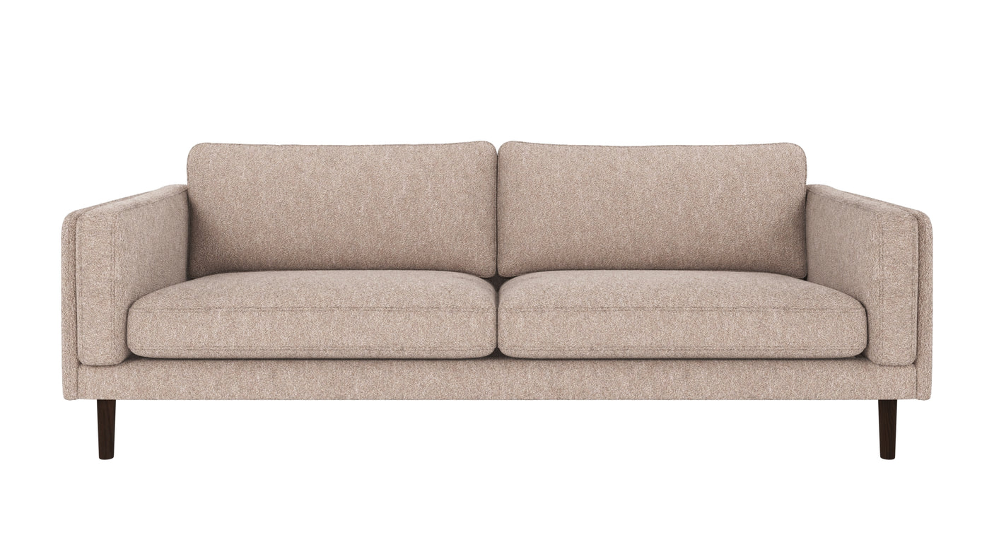 Braden sofa 3-seter - Brun eik ben