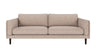 Braden sofa 3-seter - Brun eik ben