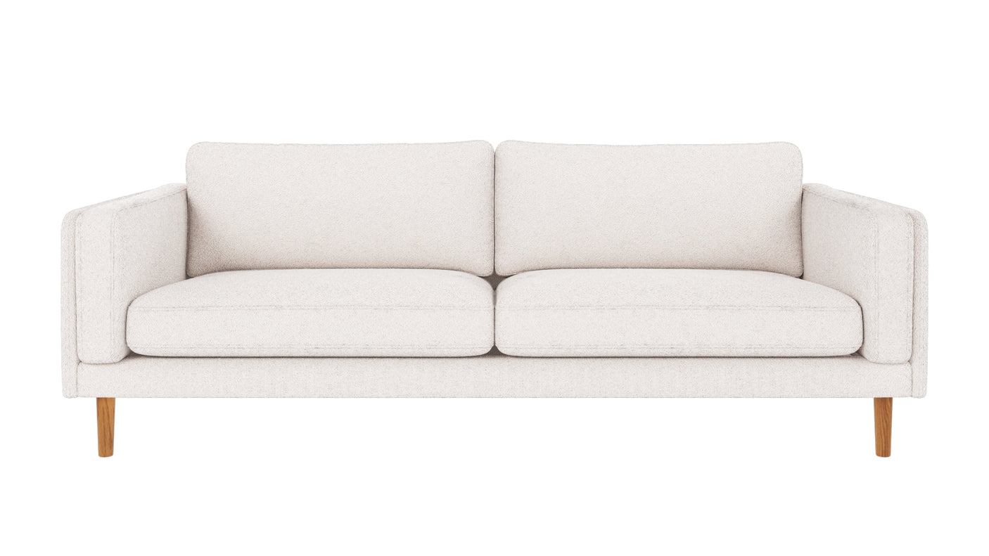 Braden sofa 3-seter - Eik ben