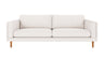Braden sofa 3-seter - Eik ben