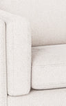 Braden sofa 3-seter - Whitewash eik ben Rowico Sofa