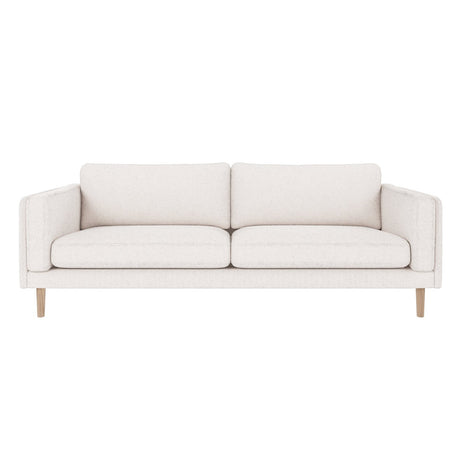 Braden sofa 3-seter - Whitewash eik ben
