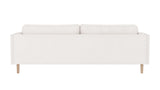 Braden sofa 3-seter - Whitewash eik ben