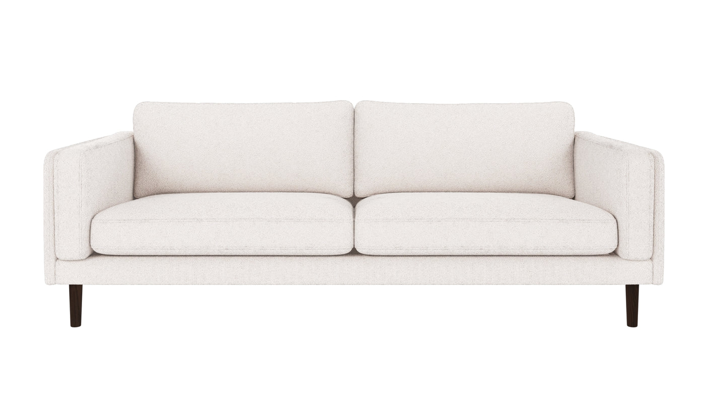 Braden sofa 3-seter - Brun eik ben