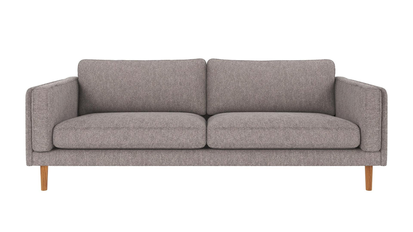 Braden sofa 3-seter - Eik ben