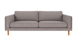 Braden sofa 3-seter - Eik ben