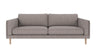 Braden sofa 3-seter - Whitewash eik ben