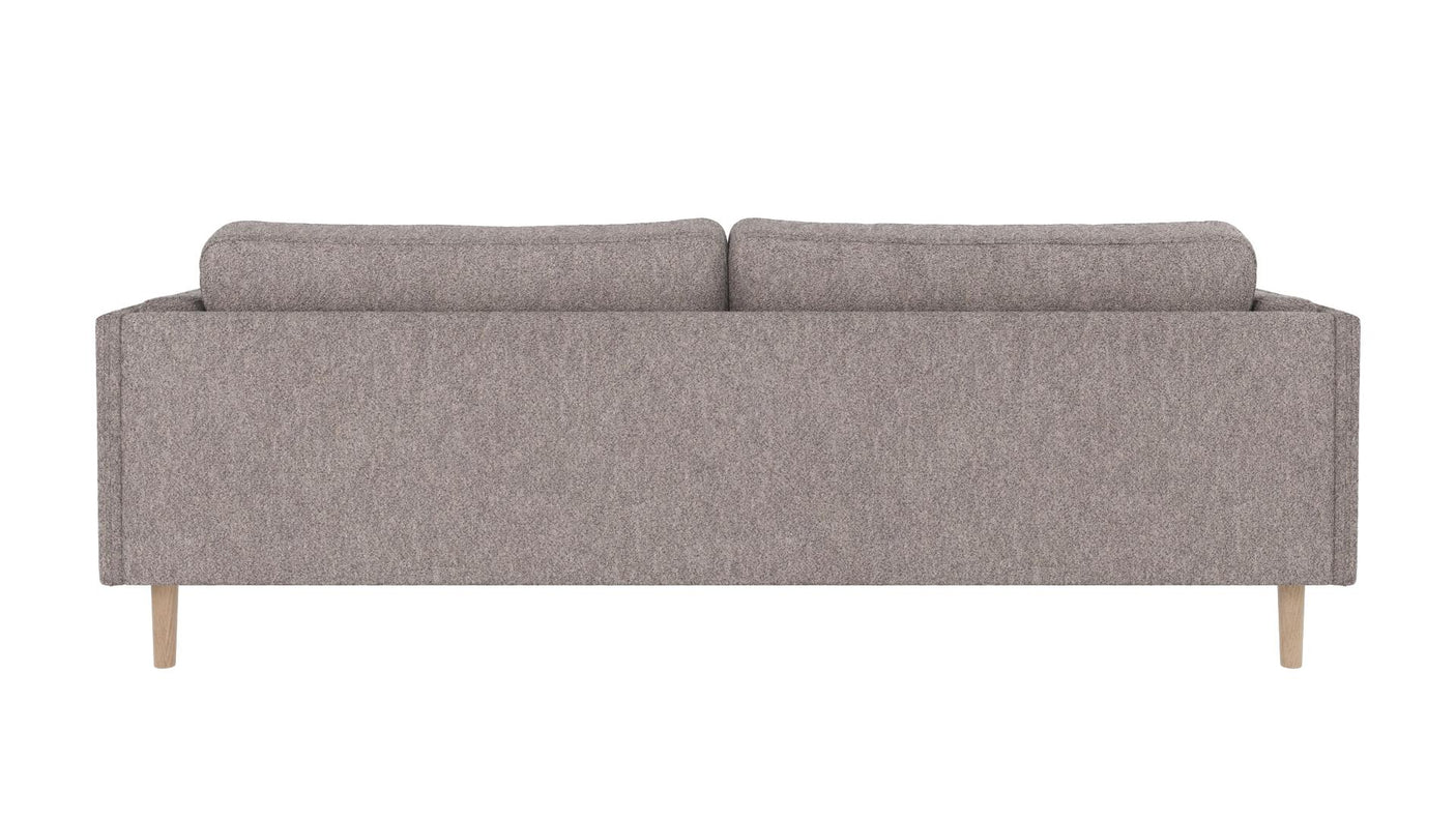 Braden sofa 3-seter - Whitewash eik ben
