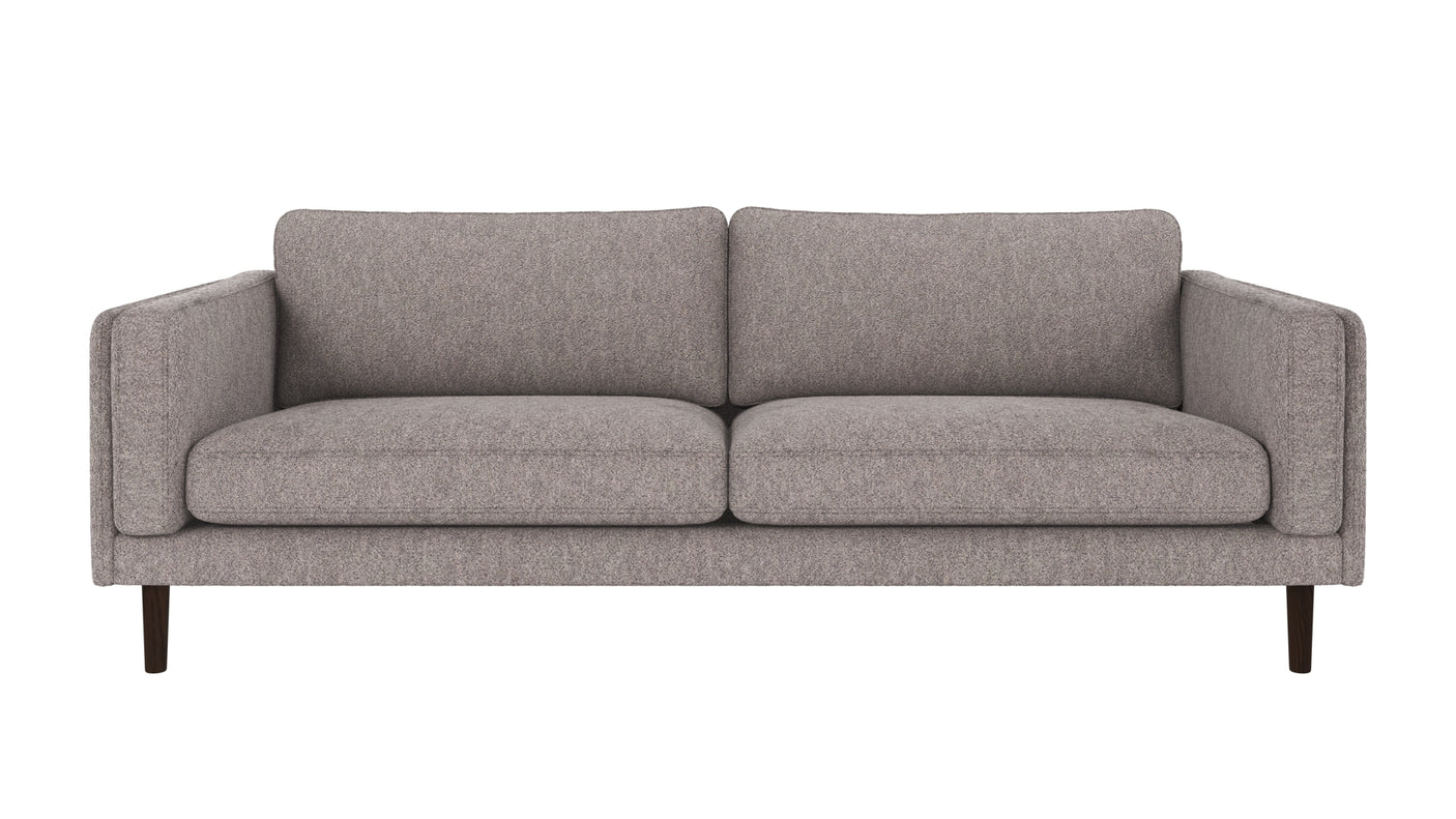 Braden sofa 3-seter - Brun eik ben